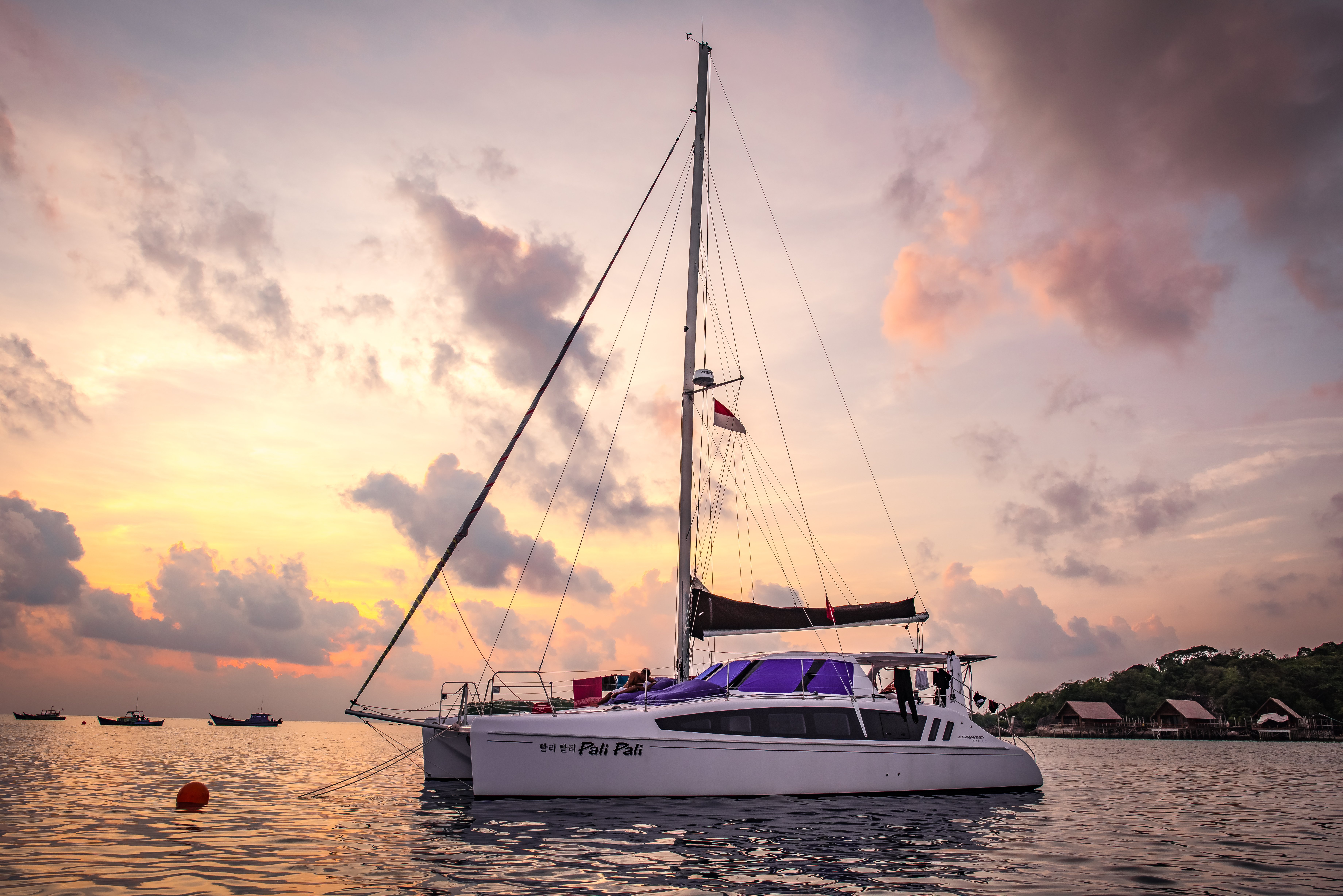 Seawind 1160 lite sailing catamaran