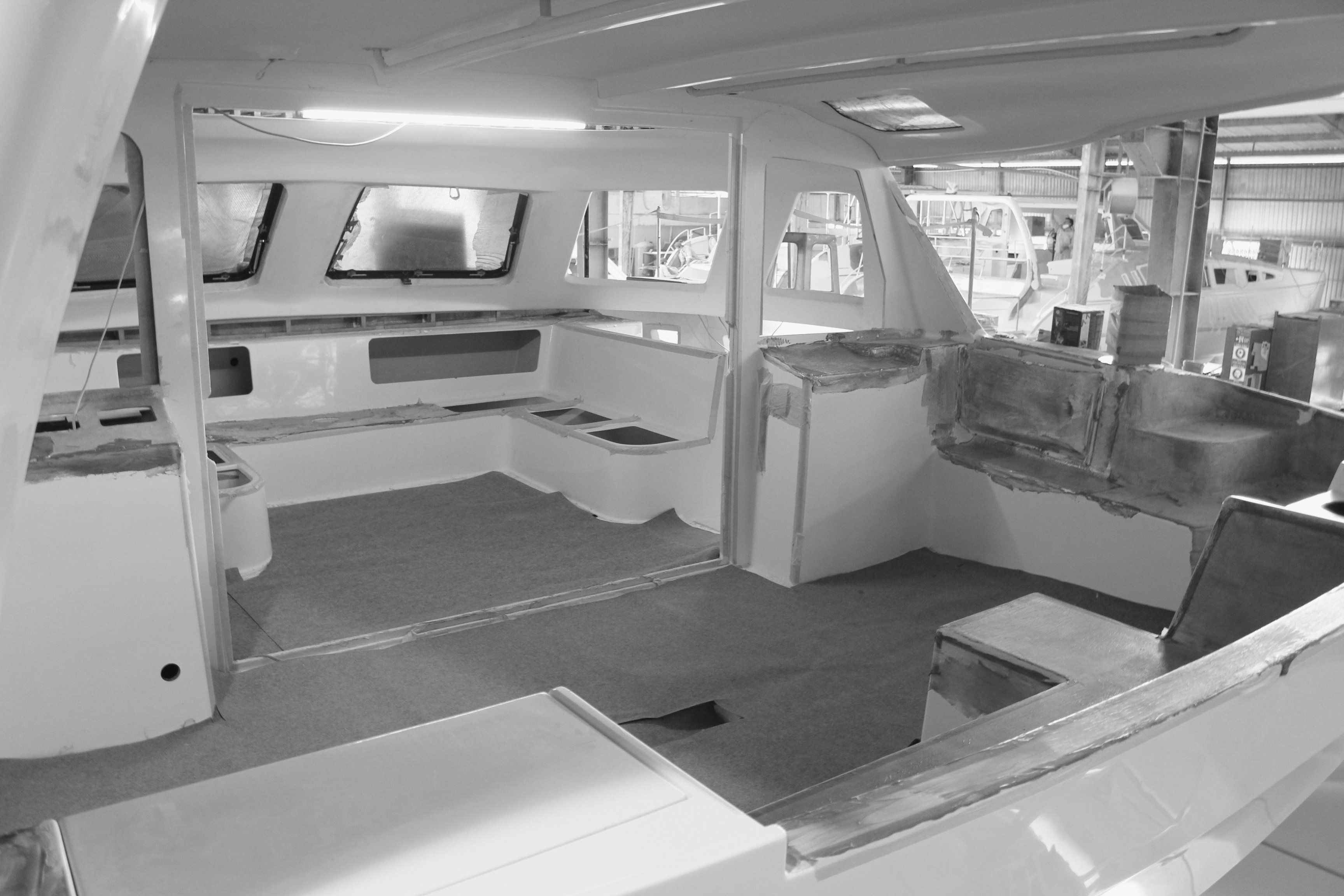 Seawind 1260 Cockpit view from the grill